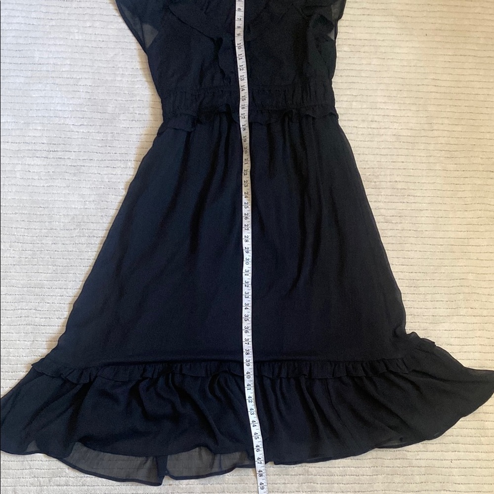 OLD NAVY Elegant Black Ruffle Dress - Picture 7 of 10